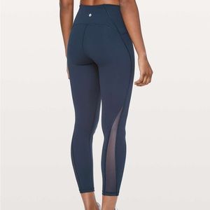 Lululemon Time to Train 7/8 Legging in Navy